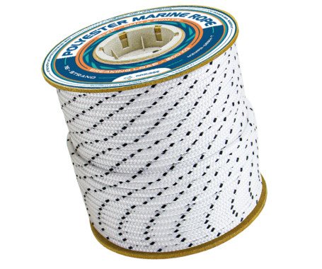 AQUA MARINE - Polyester Marine Rope - ( 90 Meter Spool)